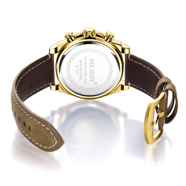 MEGIR Men Watches Brand Luxury Sports Quartz Chronograph Men&