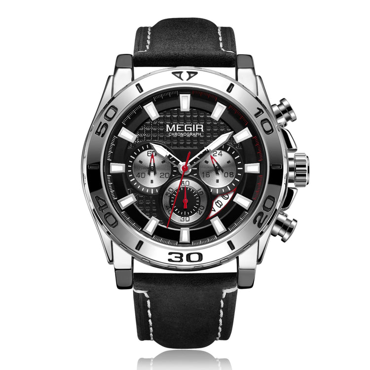 MEGIR Men Watches Brand Luxury Sports Quartz Chronograph Men&