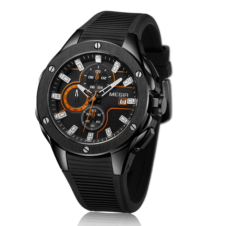 MEGIR Men Sport Military Watch Luxury Luminous Chronograph Quartz Watches Clock Calendar Waterproof Wristwatch Relogio Masculino-10