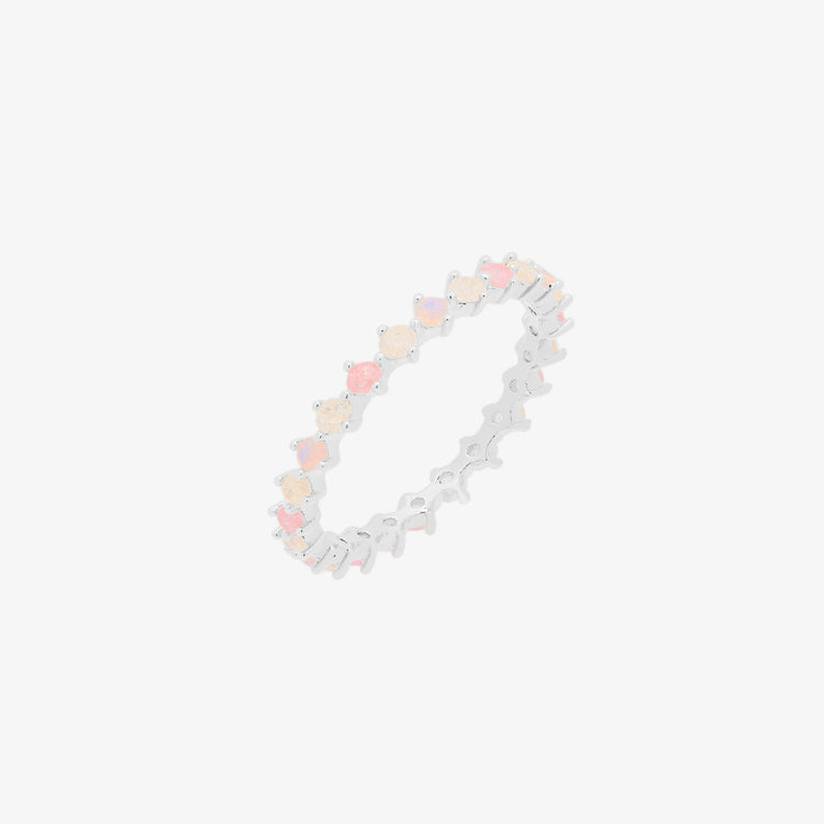 Triple Gemstone Ring-5