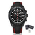 MEGIR Fashion Sport Watches for Men Top Brand Military Quartz Wristwatch Calendar Male Clock Chronograph Montre Homme 2055-18