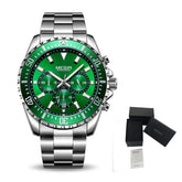 MEGIR Original Luxury Business Quartz Watch Men Brand Stainless Steel Chronograph Military WristWatch Clock Relogio Masculino-19