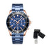 MEGIR Original Luxury Business Quartz Watch Men Brand Stainless Steel Chronograph Military WristWatch Clock Relogio Masculino-16