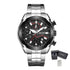 MEGIR Fashion Men Watches Luxury Business Watch for Men Stainless Steel Quartz Wrist Watch Calendar Date Clock Reloj Hombre 2065-17