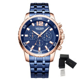 MEGIR Chronograph Quartz Men Watch Top Brand Luxury Military Wrist Watches Clock Men Relogio Masculino Business Wristwatch-15
