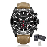 MEGIR Men Watches Brand Luxury Sports Quartz Chronograph Men&