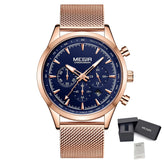 MEGIR Fashion Watch for Men Top Luxury Big Dial Business Quartz Watches Waterproof Steel Wrist Watch Clock Relogio Masculino-17