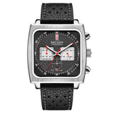 MEGIR 2022 Analogue Watch Men Top Brand Fashion Luxury Rectangle Quartz Military Watches Waterproof Luminous Leather Strap-1