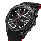 MEGIR Fashion Sport Watches for Men Top Brand Military Quartz Wristwatch Calendar Male Clock Chronograph Montre Homme 2055-5