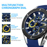 MEGIR Men Sport Military Watch Luxury Luminous Chronograph Quartz Watches Clock Calendar Waterproof Wristwatch Relogio Masculino-11