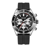 MEGIR Watch with Chronograph Men Fashion Quartz Military Waterproof Calendar Business Casual Wrist Watches Clock Montre Homme-2