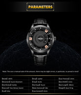 MEGIR Mens Watches Top Brand Luxury Leather Sport Military Watches Male Clock Waterproof Fashion Casual Quartz Wristwatch 1067-6