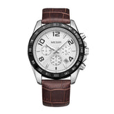 MEGIR Men Watch Top Brand Luxury Quartz Watches Waterproof Calendar Sport Wristwatch Leather Man Clock Chronograph Reloj Hombre 2014-9