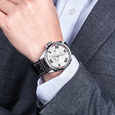 MEGIR Sport Men Watch Top Brand Leather Quartz Watches Man Clock Time Fashion Military Wristwatches Calendar Reloj Hombre 1019-1