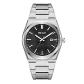 MEGIR Luxury Business Watches for Men Stainless Steel Strap Waterproof Calendar Male Quartz Wristwatch Clock Reloj Hombre 1086-5