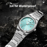 MEGIR Luxury Business Watches for Men Stainless Steel Strap Waterproof Calendar Male Quartz Wristwatch Clock Reloj Hombre 1086-3
