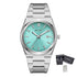 MEGIR Luxury Business Watches for Men Stainless Steel Strap Waterproof Calendar Male Quartz Wristwatch Clock Reloj Hombre 1086-17