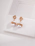 Rectangle Freshwater Pearl Earrings-0