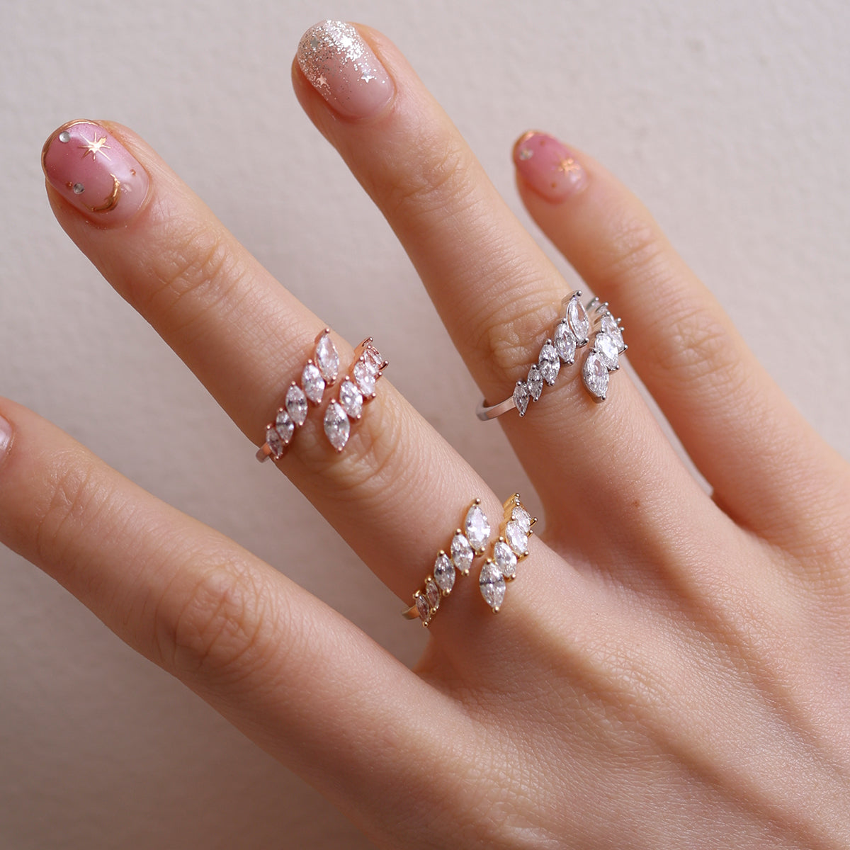 Wing crown ring-4