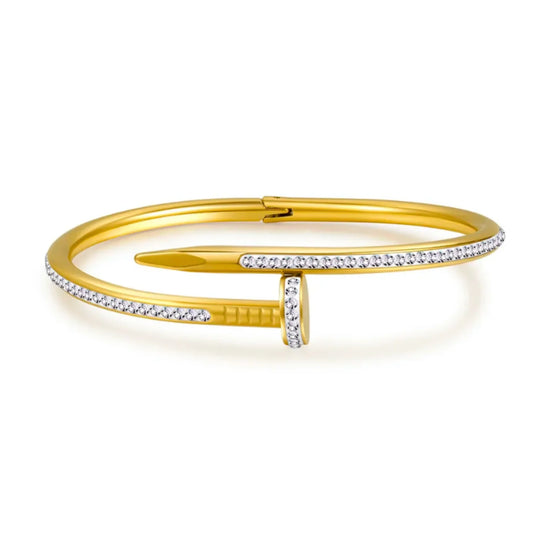 Nail Diamond Bracelet-0