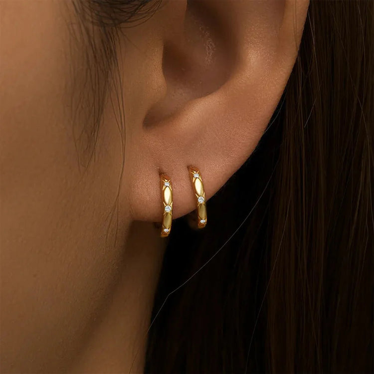 Muireann Huggie Hoops-1