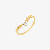 Elegant heart ring-0