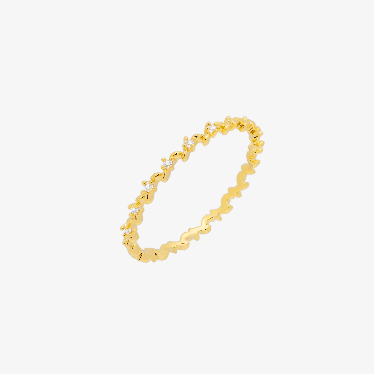 Simple Cubic Beaded Ring-0
