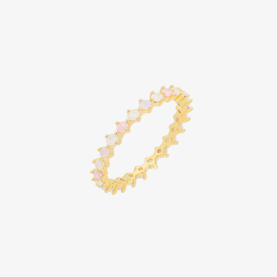 Triple Gemstone Ring-0