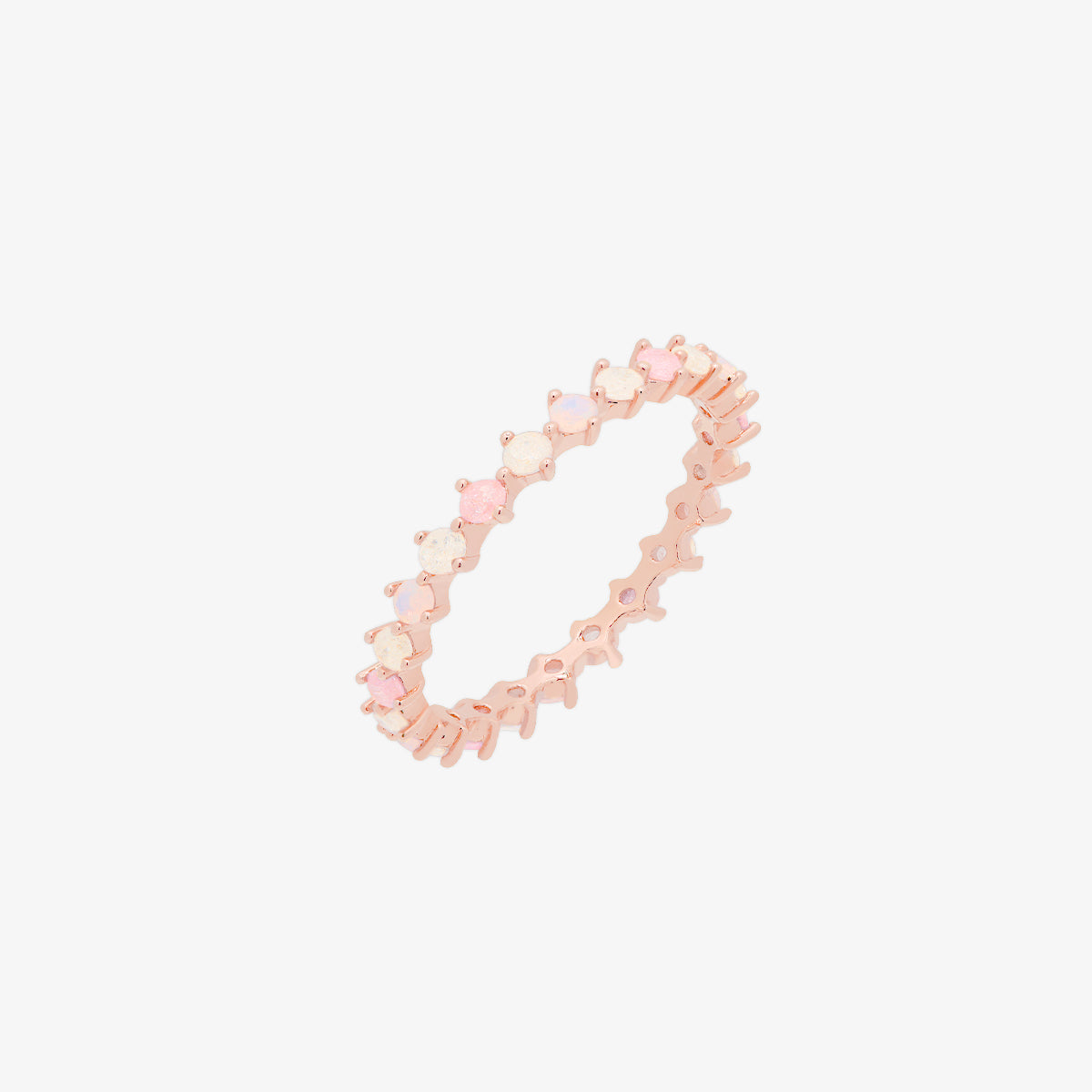 Triple Gemstone Ring-6