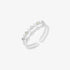 Peridot Cubic Layered Ring-5