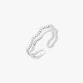 Wave Layered Ring-5
