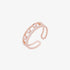 Cubic dots ring-6