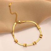 Elegant Butterfly Charm Bracelet-1