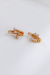 Elegant Design Zircon Earrings-2