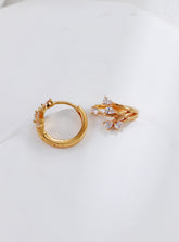 Elegant Design Zircon Earrings-3