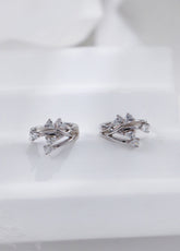 Elegant Design Zircon Earrings-4