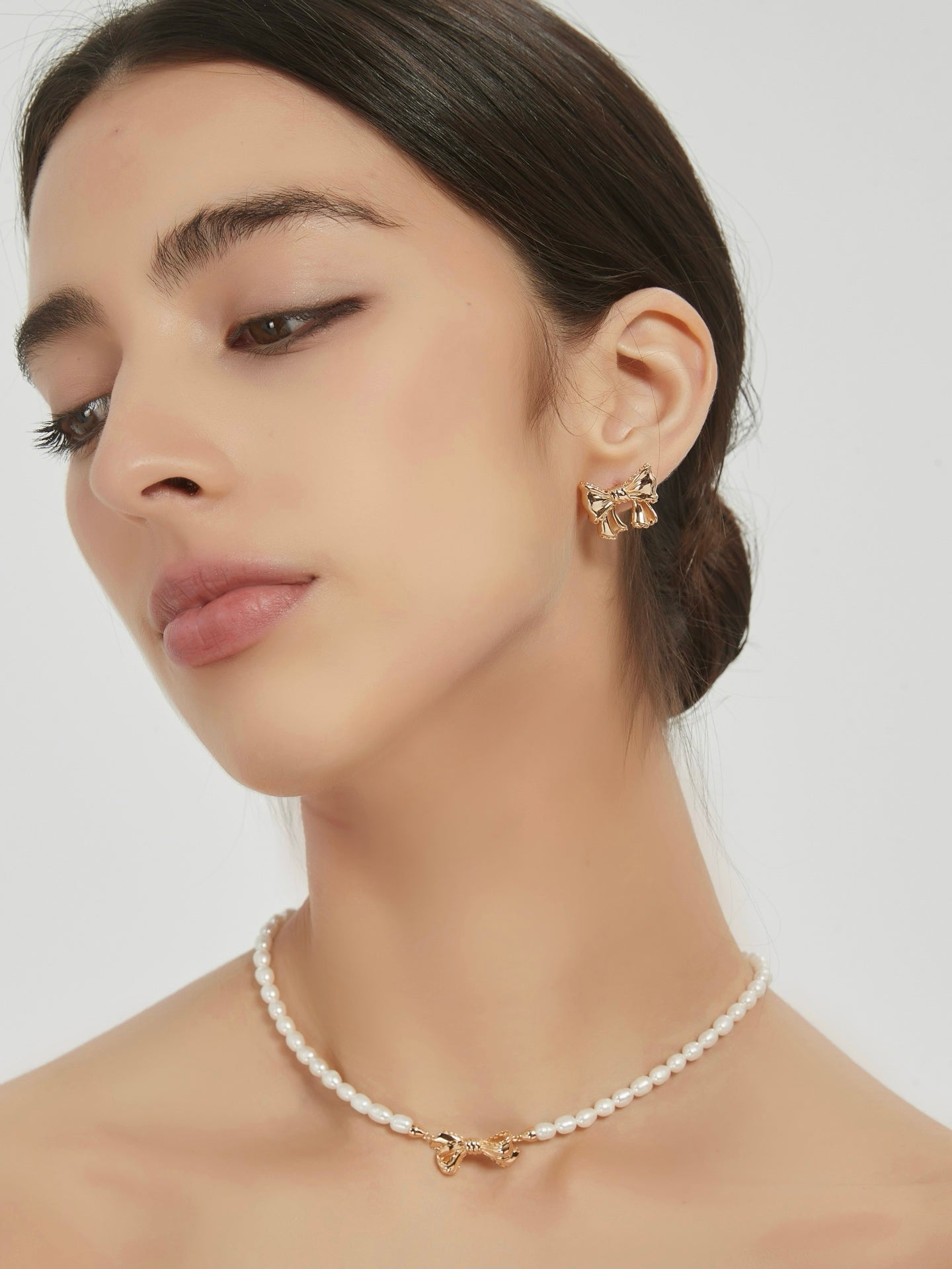 Vintage Bow Earrings-2